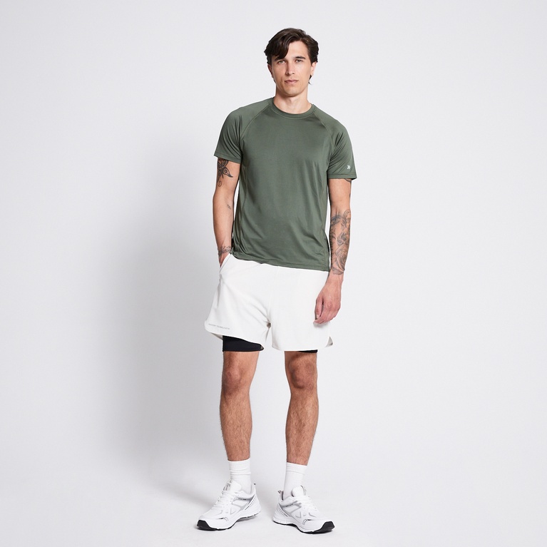 Training tee "Ms Run Tee 2.0"  Army green 2